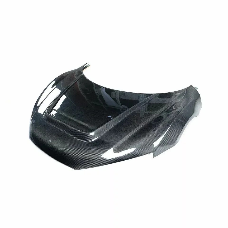 For  R8 V8 V10 2007-2015 Auto Front Engine Bonnet Hood Cover Carbon Fiber
